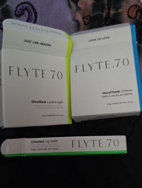 HazyCheek Crème Blush, Highlighter,Chiseled Lip Refill NWOT